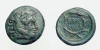 Kings of Thracia, 306-281 BC., Lysimachos, Lysimacheia mint, Dichalkon, SNG Cop. 1168.