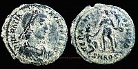 378-383 AD., Gratian, Aquileia mint, officina 2, Ã†2, RIC 30a 3.