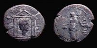 Teos in Ionia,   27 BC. - 14 AD., Augustus, Hemiassarion, RPC 2511.