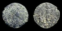 378-383 AD., Gratian, Rome mint, Ã†-2, RIC 43a.