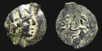 Seleukia ad Tigrim in Mesopotamia,  80-100 AD., pseudo-autonomous issue, Ã† 15, BMC 7-15.