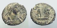 348-349 AD., Constans, Arelate mint, Ã† 3, Ferrando II 1227.
