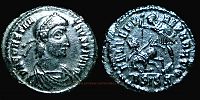351-355 AD., Constantius II, Siscia mint, Ã†3, RIC 352 / 361.