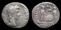   2 BC.-12 AD., Augustus, Lugdunum, Denarius, RIC 210.