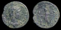 221 AD., Elagabalus, contemporary imitation, Ã† Denarius, cf. RIC 49.