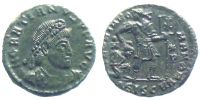 367-375 AD., Gratian, Siscia mint, Ã†3, RIC 14c.