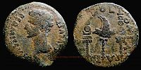 Corduba in Hispania,  19-2 BC., Augustus, Dupondius, RPC 128.