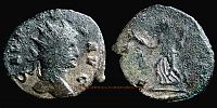 264-265 AD., Gallienus, Mediolanum mint, Æ Antoninianus, Göbl 1222c.