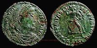364-367 AD., Valentinian I, Siscia mint, Æ3, RIC 7a (ii). 