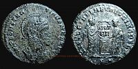 318-319 AD., Constantinus I, Ticinum mint, Æ3, RIC 82.