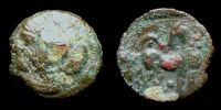    241-221 BC., Carthage in Zeugitana, Carthage mint, Ã† 1/4 Shekel, SNG Cop. 275.