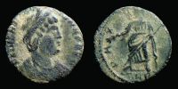 338-339 AD., Helena, Treveri mint, Follis, RIC 55, 78 or 90.