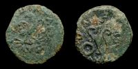 Carthagonova in Hispania,   50-20 BC., Roman rule, Semis, RPC 152.