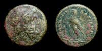Tyros in Phoenicia,     246-222 BC.,  Ptolemaios III Euergetes, Ã† Diobol, Svoronos 707.