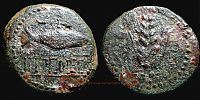 Ilipa in Hispania,    150-100 BC., As, Villaronga (CNH) 4.