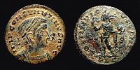 316 AD., Constantinus I, Lugdunum mint, Follis, RIC 53.