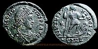 383-388 AD., Theodosius I, Heracleia mint, Ã†2, RIC 24 b 2.