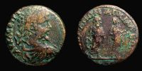 Anchialos in Thracia, 193-211 AD., Septimius Severus, Ã† 28, Moushmov 2807.