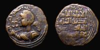 Zengids of Sinjar, 596 AH / 1200 AD., Qutb al-Din Muhammad bin Zengi, Sinjar mint, Ã† Dirham, S/S 81.1