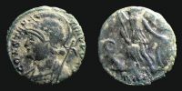 333-334 AD., City Commemorative Constantinopolis, Treveri mint, Follis, RIC 554.