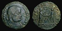 351-352 AD., Magnentius, Arelate mint, Ã†2, RIC 167.
