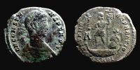 349-350 AD., Constans, Arelate mint, Ã† 2, RIC 128.
