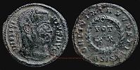 320-321 AD., Licinius I, Siscia mint, Ã†3, RIC 160. 