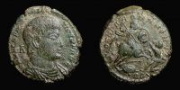350 AD., Magnentius, Treveri mint, Ã†2, RIC 271.
