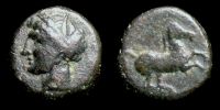       320-280 BC., Punic-Sicily, Sicilian mint, Trias, Alexandropoulos 16.