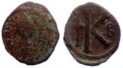  512-517 AD., Anastasius I., Constantinopolis mint, Ã† Half Follis, Sear BC 25.