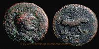  98-102 AD., Trajan, Rome mint, Quadrans, RIC 702.
