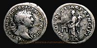103-111 AD., Trajan, Rome mint, Denarius, RIC 169.