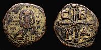 1068-1071 AD., Romanus IV, Constantinopolis mint, Follis, Sear BC 1866. 