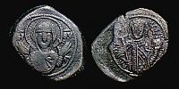 1143-1180 AD., Manuel I. Comnenus, Constantinopolis mint, Ã† Tetarteron, Sear 1970. 