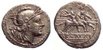 Crawford 044/6, Roman Republic, Anonymous, AR-Quinarius