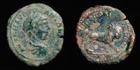 Nikopolis ad Istrum in Moesia Inferior, 218-222 AD., Elagabalus, Assarion, Pick 2029.