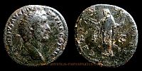 140-144 AD., Antoninus Pius, Rome mint, Dupondius, RIC 660a.
