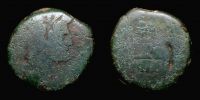 Crawford 180/1, Roman Republic, 169-158 BC., Rome mint, SAX series, Ã† As.