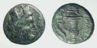Smyrna in Ionia,    245-240 BC., magistrate Symmachos, Dichalkon, Milne 31.