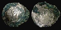 1092-1093 AD., Alexios I, Constantinopolis mint, Aspron Trachy, Sear 1918.