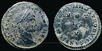 320 AD., Constantinus II Caesar, Siscia mint, Ã†3 / Follis?, RIC 144.