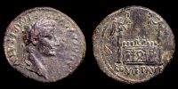  9-14 AD., Tiberius Caesar, Lugdunum mint, As, RIC 238a.