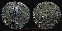 114-117 AD., Trajan, Rome mint, Dupondius, cf. RIC 653.
