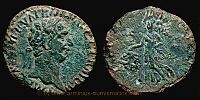  98-100 AD., Trajan, Rome mint, As, RIC 402 or 417.