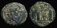 Emerita in Hispania,  14-37 AD., Tiberius, As, RPC 32.
