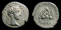 Caesarea in Cappadocia, 180â€“182 AD., Commodus, Didrachm, Metcalf 145c.