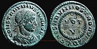321 AD., Constantinus II Caesar, Aquileia mint, Ã†3, RIC 94.