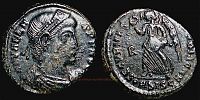 367-375 AD., Valens, Siscia mint, Ã†3, RIC 15b (x). 
