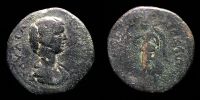 Thessalonica in Macedonia, 193-211 AD., Julia Domna, Ã†25, cf. Moushmov 6743.