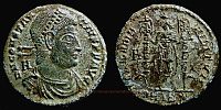 350 AD., Vetranio in the name of Constantius II, Siscia mint, RIC 280.